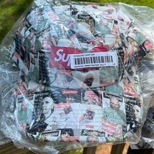 DEADSTOCK SUPREME “MAGAZINE” CAMP CAP